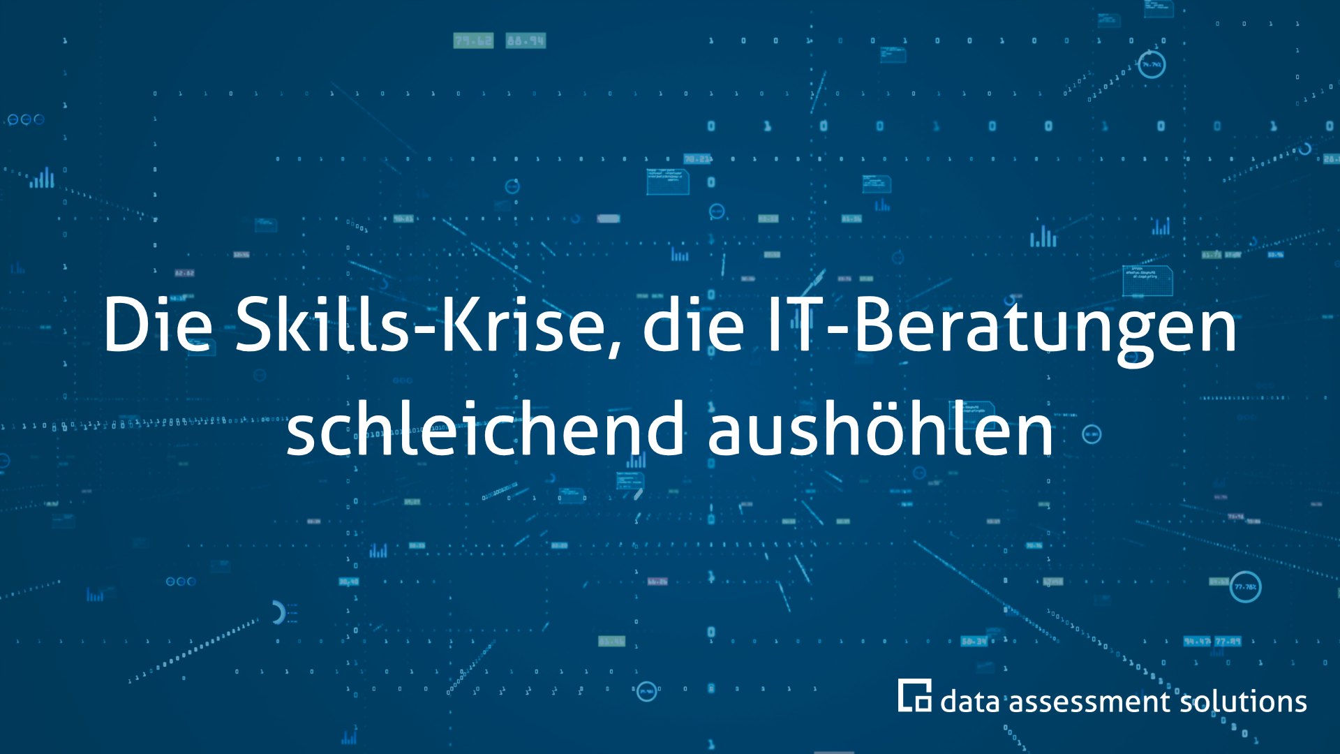 Symbolbild zur Skills-Krise in der IT-Beratung: KI verschiebt, welche Kompetenzen zählen