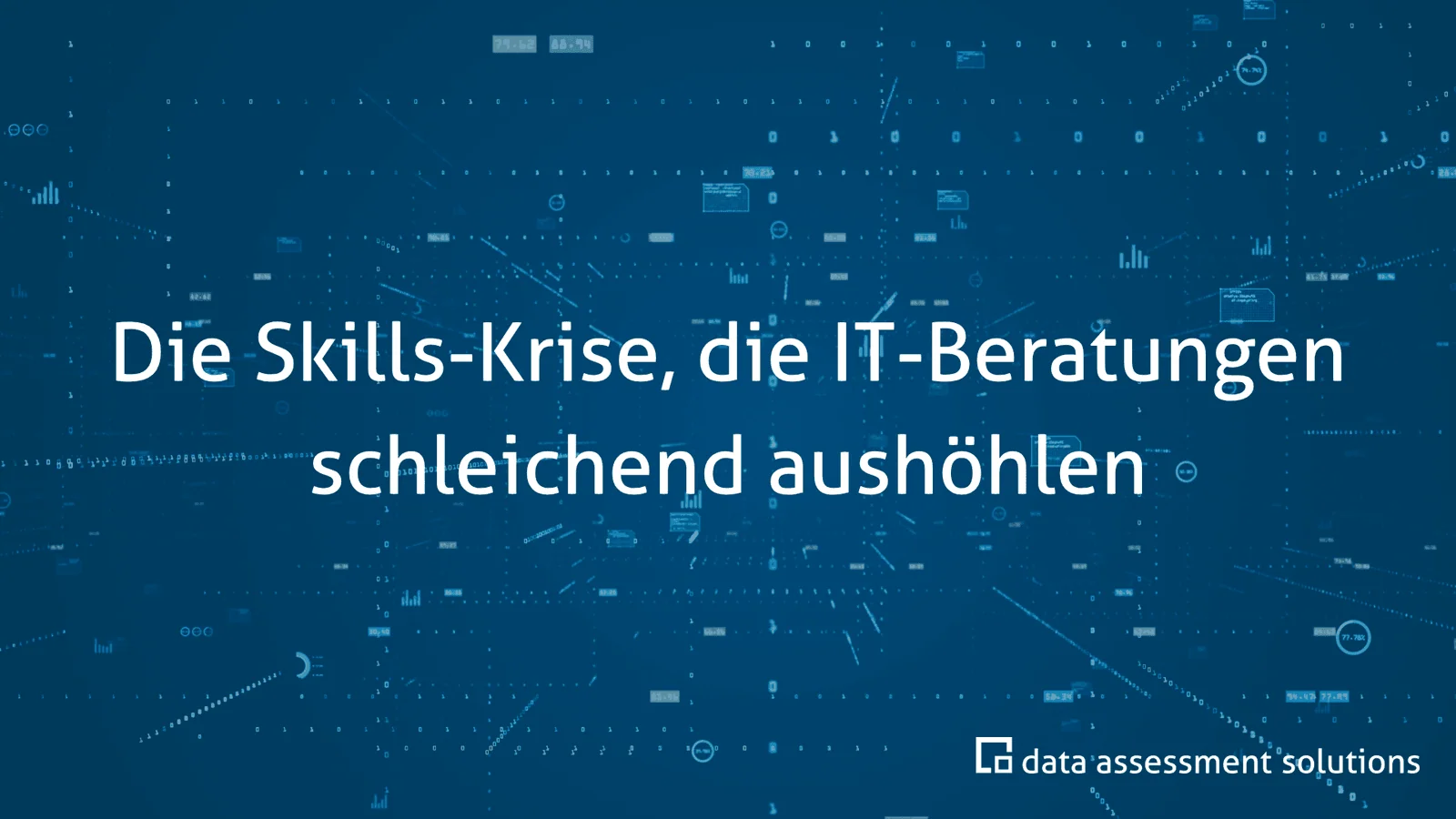 Symbolbild zur Skills-Krise in der IT-Beratung: KI verschiebt, welche Kompetenzen zählen
